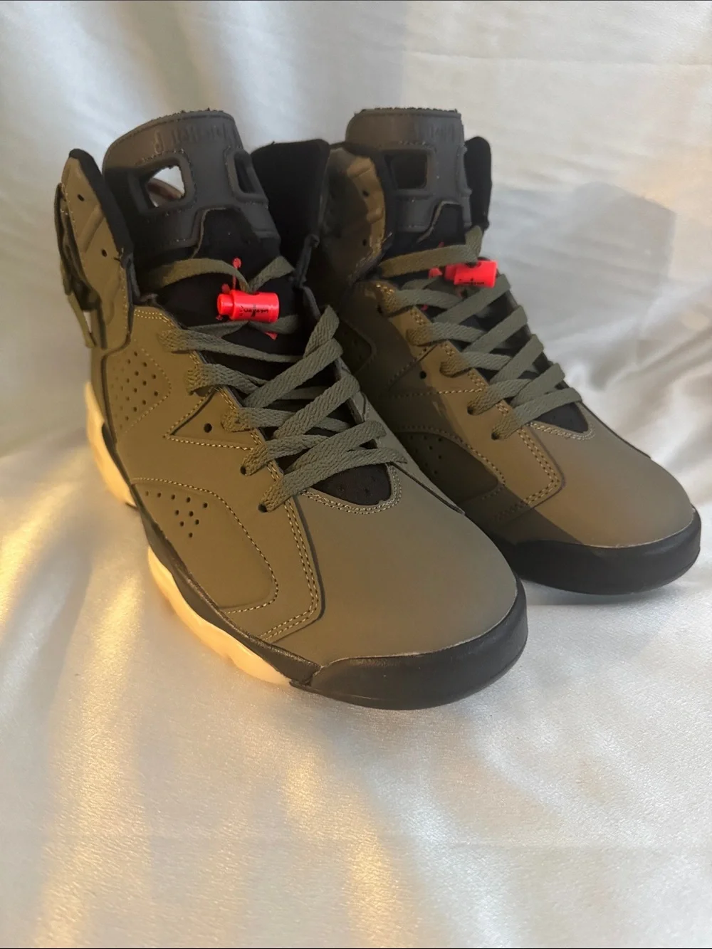 New! Travis Scott x Air Jordan 6 Retro 'Olive', an Iconic Collaboration!